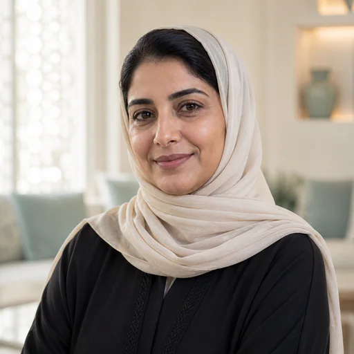 Representative portrait for a patient testimonial from the UAE